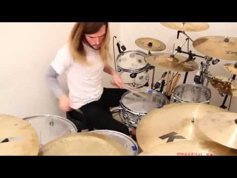 Drum Freestyle Mash-Up 2 - 16th Note Syncopated/Rudiment/Rim Click Grooves, Linear Licks - Part 2