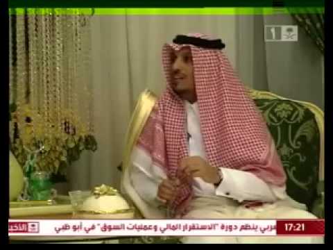 لقاء الراوي نايف بن مطلق ابن سعيد مع المذيع حمد السكران على القناة السعودية الاولى