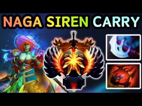 🔥 CARRY NAGA SIREN DAMAGE EVERYWHERE | DOTA 2 GAMEPLAY 🔥