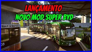 🔴Gameplay Novo Mod BYD | Mapa SP Área 7 Fictício V3 | Linha 9870-23 | Proton Bus Simulator #cqmods