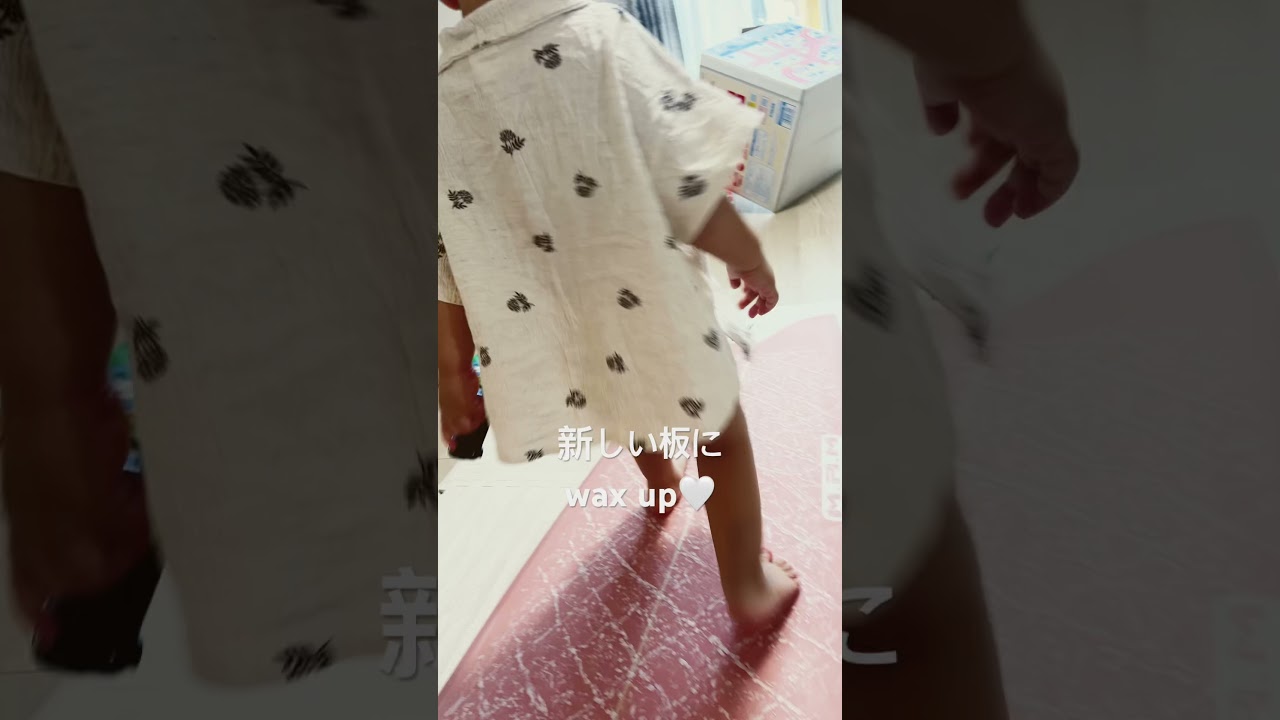 おちびちゃんねるロゴ入りサーフボード！