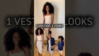 1 vestido 3 looks! #shorts #moda #vestidos #renner #looks #mulherestilosa