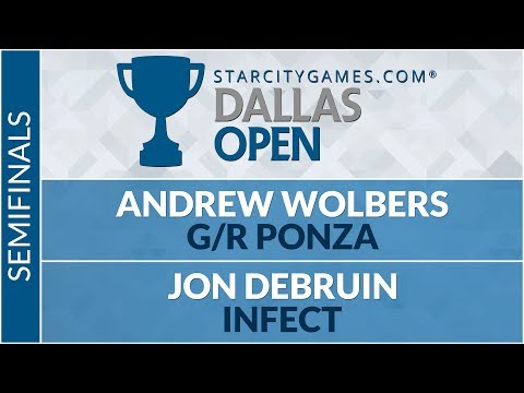SCGDFW - Semifinals - Andrew Wolbers vs Jon DeBruin [Modern]