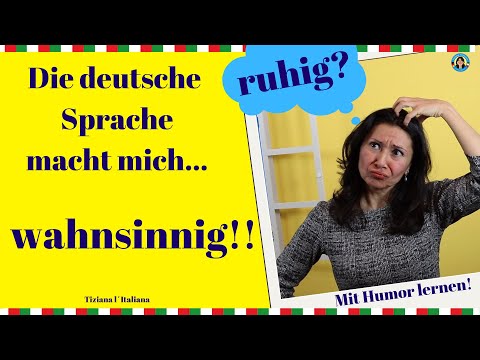 Kommen Sie ruhig rein! Noch ruhiger?!!! Warum "ruhig"? - Diesmal lernt Tiziana Deutsch!