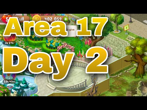 Gardenscapes Area 17 Day 2