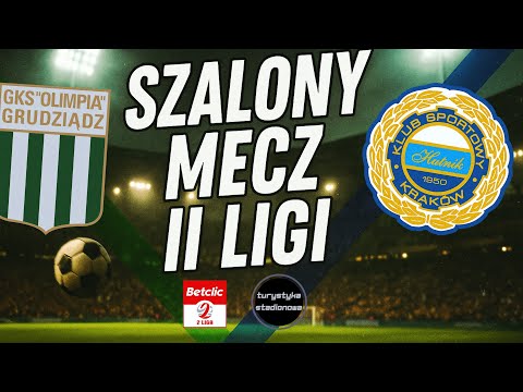 Piłkarska Niedziela: Betclic 2. Liga z Trybun | Olimpia Grudziądz vs Hutnik Kraków ⚽️🔥🎥