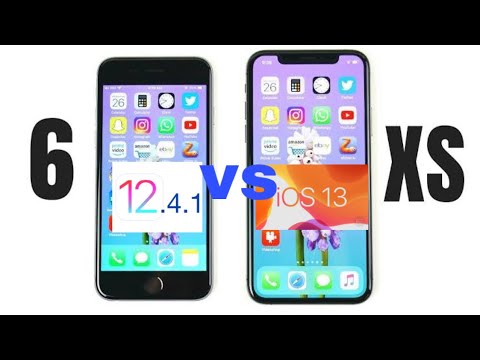 ios 13 vs ios 12.4.1 |iPhone 11 Pro.Its not upgrade time| Speed test XS vs 6