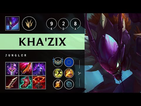 Kha'Zix Jungle vs Warwick - EUW Challenger Patch 25.04
