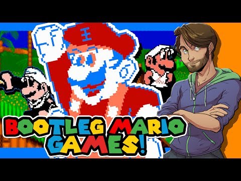 BOOTLEG MARIO GAMES on the Famicom/NES - SpaceHamster