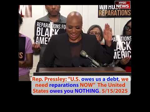 Rep. Pressley: 'US Owes Us a Debt -- We Need Reparations NOW'; Jeffries Denies ICE Videos Exist; Wholesale Prices Biggest Drop in 5 Years