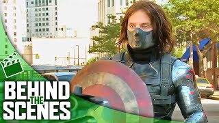 CAPTAIN AMERICA: THE WINTER SOLDIER | Behind the Scenes Reel starring Sebastian Stan & Chris Evans