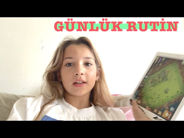 Видео Произношение günlük в Турецкий