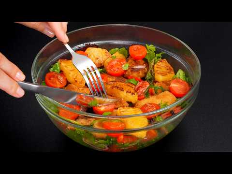 ❗I got this chicken and pineapple salad recipe from my friend in Spain!🔝I cook it almost every day!