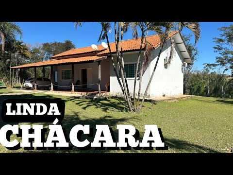 LINDA CHÁCARA COM CASA NOVA BARRACÃO PLANA NO PARANÁ R$659mil