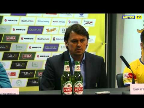 Konferencja prasowa po meczu Motor-Wólczanka
