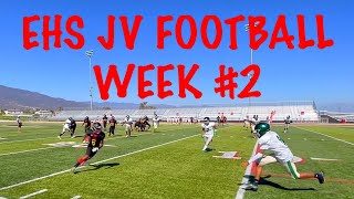 🦅HIGHLIGHTS🦅 2021 EHS JV Football: Week #2 / EHS vs South Hills.
