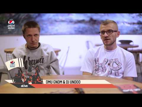 Interviu Omu Gnom & DJ Undoo @ alllive