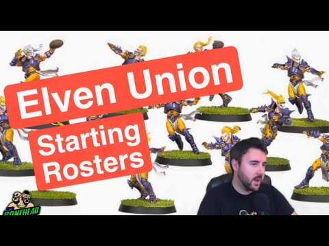 Elven Union Starting Rosters - Blood Bowl 2020 (Bonehead Podcast)