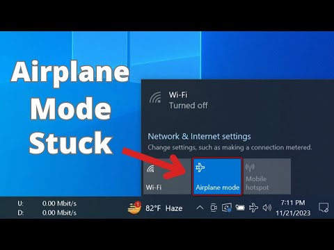 FIXED! - Can't Turn Off Airplane Mode in Windows 10