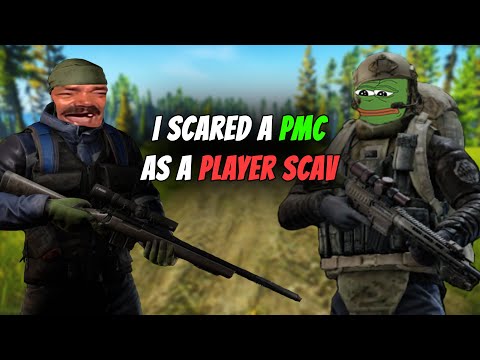 I scared a PMC as a Player Scav | Escape from Tarkov
