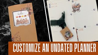 Customizing an Undated Calendar with N2S Stickers!