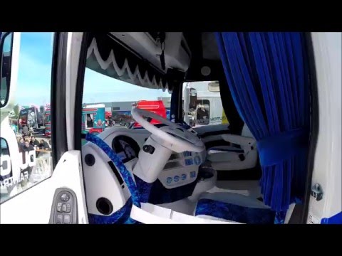 SHOWTRUCK INTERIORS #5 - DAF XF EURO 6 H. EVERS ''EVERS STYLE''