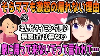 年末年始に帰って来ないでと言われた理由を話すときのそら「ホロライブ切り抜き」