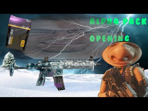 LUCKIEST ALPHA PACK OPENING!    (Christmas Special)