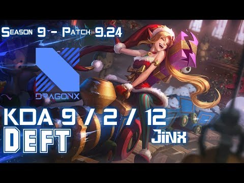 DRX Deft JINX vs KAI'SA ADC - Patch 9.24 KR Ranked