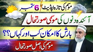 Pakistan Weather Forecast for Next Few Days || Crop Reformer