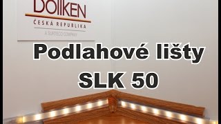 Světelný difuzér 5111531 (střed) k soklové liště SLK 50 délka 2,5m matný