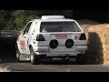 VW Golf Mk2 Twin-Engine Pikes Peak Car - Accelerations, Fly Bys & Turbo Sounds!