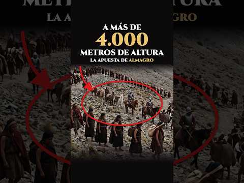 Almagro apostó todo: cruzar los Andes a 4.000 metros 🏔️ | Cap. I-12 #shorts #historia #chile #peru