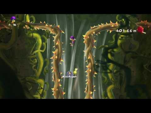 Rayman® Legends the never ending pit as far as you can 1st try