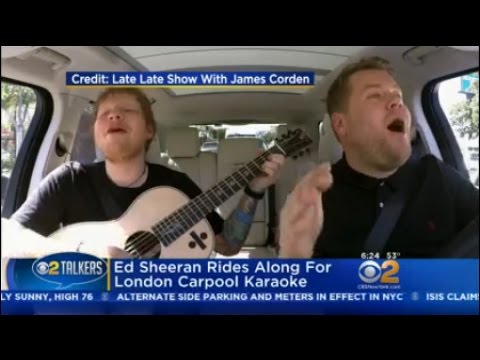 Ed Sheeran Rides Along For London Carpool Karaoke