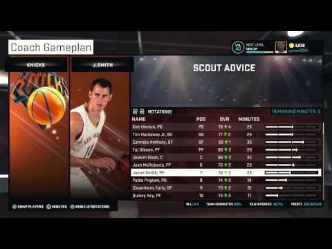 NBA 2K15 New York Knicks MyGM Ep.1 Making Trades