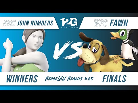 BrookLAN Brawls 63 - Ho3K | John Numbers (Wii Fit Trainer) v. WPC | fawn (Duck Hunt) - Winners Final