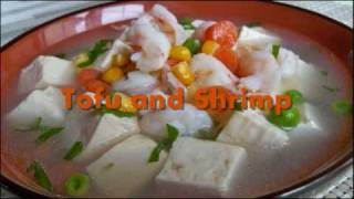 Tofu & Shrimp / Chinese Recipe