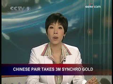 Chinese pair takes 3M synchro gold