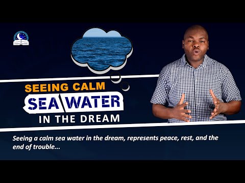 Seeing Calm Sea-Water Dream Meaning - Check out the message