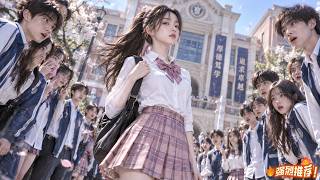 女孩转学第一天就被校霸找茬，殊不知她竟是武力值爆表的女战神，一把弹弓打得所有人当场下跪求饶！【萌妹校霸要逆袭】