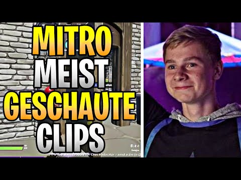MITRO MEIST GESCHAUTE CLIPS FORTNITE 🔥😁 | BEST OF MITRO FORTNITE 💥😄