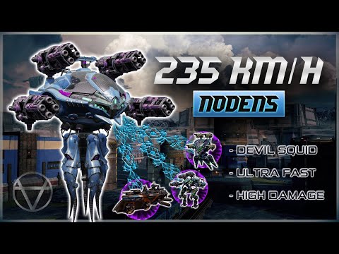 Devil Octopod 235 Km/h NODENS is Scary – Titan Gameplay | War Robots