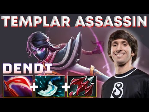 DOTA 2 Templar Assassin Gameplay DENDI - DOTA 2
