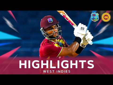 Final Over Thriller | Highlights | West Indies v Sri Lanka  | 1st T20