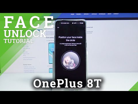 How to Enable Face Unlock in OnePlus 8T- Face Recognition Feature