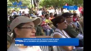 preview picture of video 'Concentración en el Tocuyo por los 50 años de la siembra de Argimiro Gabaldón'