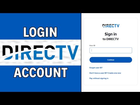 Directv Com Account Overview Website