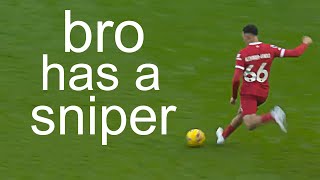 Trent Alexander-Arnold's precision is a joke for a right back..