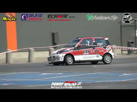 2 Runda TARMAC Academy  - Świdnica  E.Leclerc 2023 Paweł Lerch / Paweł Winiarski  Fiat Cinquecento